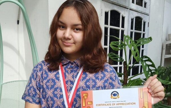 Siswi Kelas 1 SMA Cikal Amri Setu, Tanisha Salwa Ghaissani