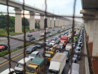 Kemacetan di Tol Jakarta-Cikampek