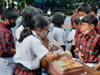 Bazar kelas SD Tarakanita 3 Patal Senayan pada Kamis, 30 Maret 2023
