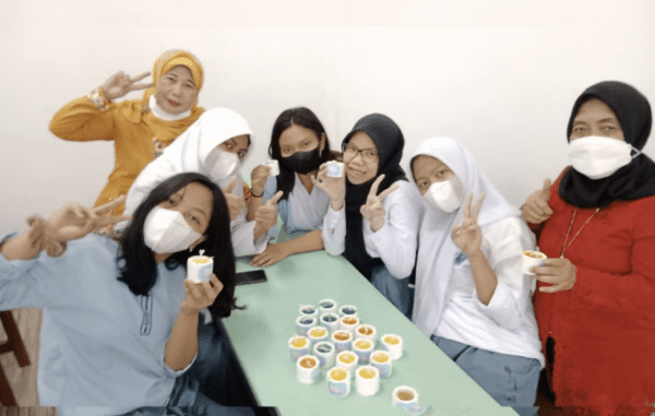 Peserta didik SMA Dewi Sartika Jakarta Selatan