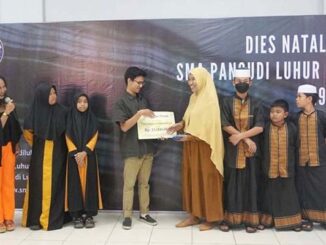 Siswa SMA Pangudi Luhur memberikan bantuan bagi beberapa yayasan di Jakarta. (Dok.PL)
