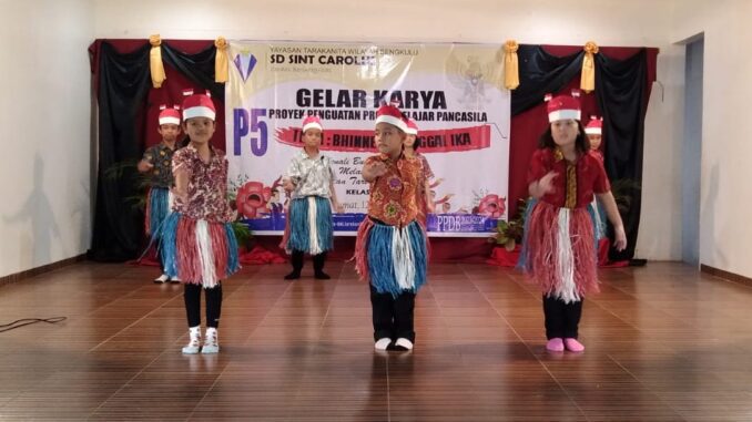 Gelar Karya Proyek Penguatan Profil Pelajar Pancasila dengan tema “Bhinneka Tunggal Ika” pada Jumat, 12 Mei 2023 Gelar Karya Proyek Penguatan Profil Pelajar Pancasila dengan tema “Bhinneka Tunggal Ika” pada Jumat, 12 Mei 2023