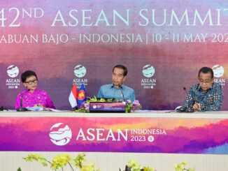 Presiden Joko Widodo menyampaikan sejumlah hasil yang dicapai dalam pelaksanaan Konferensi Tingkat Tinggi (KTT) ke-42 ASEAN yang berlangsung pada 10-11 Mei 2023, di Labuan Bajo, Provinsi Nusa Tenggara Timur (NTT)