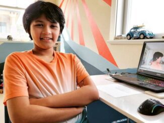 Kairan Quazi. Bocah berusia 14 tahun yang dinobatkan sebagai lulusan termuda di Santa Clara University (KalderaNews.com/Ist.)