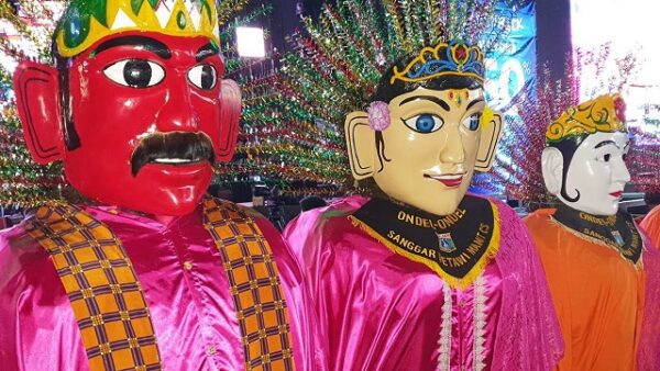 Karnaval Ondel-Ondel di Pekan Raya Jakarta (Jakarta Fair) 2023 yang dapat dinikmati saat liburan sekolah di Jakarta (Kalderanews.com/Ist)