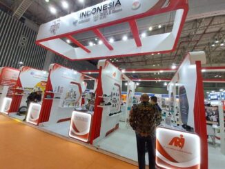 Booth Indonesia di Pameran Automechanika 2023 yang diselenggarakan di Saigon Exhibition and Conventio n Center (SECC), Ho Chi Minh City