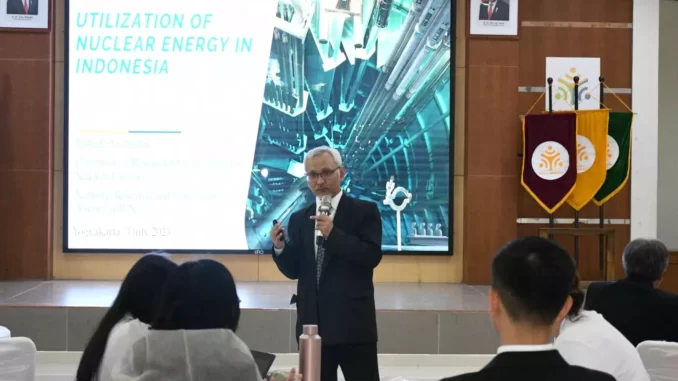 Kepala Organisasi Riset Tenaga Nuklir Badan Riset dan Inovasi Nasional (BRIN) Rohadi Awaludin,