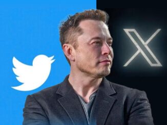 Elon Musk dan logo Twitter. (Ist.)
