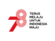 Logo resmi HUT Ke-78 Kemerdekaan RI bersanding dengan tema “Terus Melaju untuk Indonesia Maju”