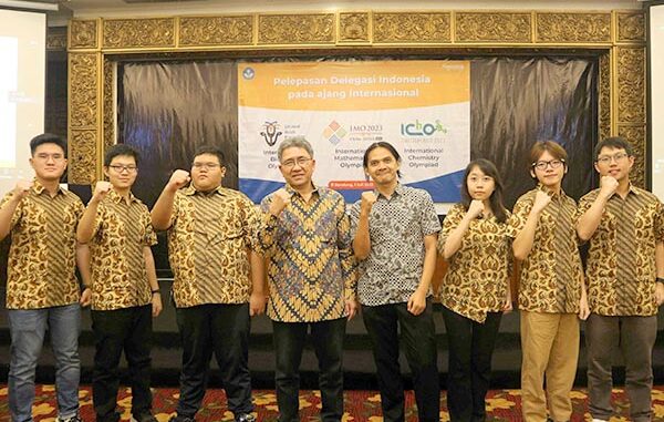 Tim Olimpiade Matematika dari Indonesia. (Dok.Puspresnas)