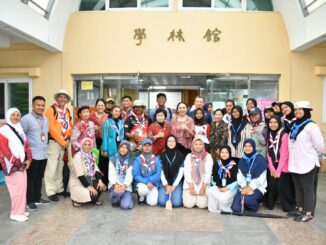 Kunjungan KBRI Seoul pada tim Pramuka Indonesia di Kota Iksan pada Kamis, 9 Agustus 2023