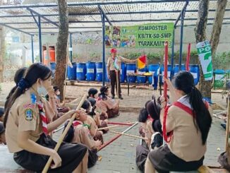 Gladian Pinru bertempat di SMP Tarakanita 3 pada Sabtu, 16 September 2023.