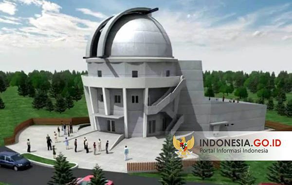 Proyek Observatorium Nasional yang dibangun di kaki Gunung Timau, Nusa Tenggara Timur akan selesai dibangun tahun 2023. (BRIN)