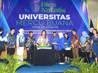 Dies natalis Universitas Mercu Buana. (dok.UMB)