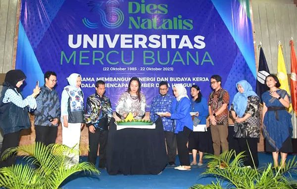 Dies natalis Universitas Mercu Buana. (dok.UMB)