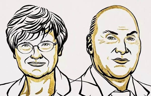 Katalin Kariko dan Drew Weissman peraih Hadiah Nobel Kedokteran 2023. (KalderaNews.NobelPrize) Katalin Kariko dan Drew Weissman peraih Hadiah Nobel Kedokteran 2023. (KalderaNews.NobelPrize)