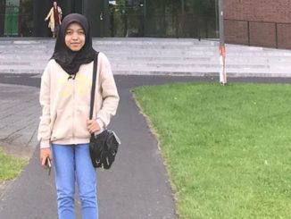 Lidya di Wageningen University and Resarch. (Dok.pribadi)