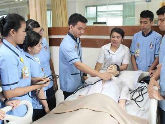 Mahasiswa UPH mengikuti Uji Kompetensi (UKOM) Ners 2023.(Dok.UPH)