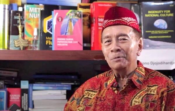 Prof. Harijono Djojodihardjo. (Ist.)