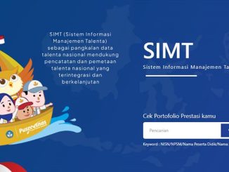 Sistem Informasi Manajemen Talenta (SIMT). (dok.puspresnas)