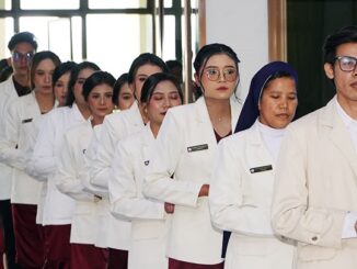 Pengambilan Janji/Sumpah Apoteker USD Periode III tahun 2023 di Ruang Drost, Gedung Administrasi Pusat, Kampus III, Paingan, Yogyakarta pada Kamis 30 November 2023