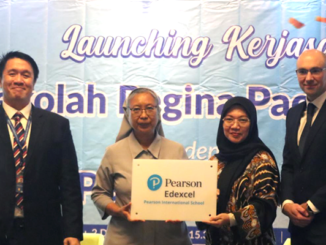 Launching dan sosialiasi kerja sama Sekolah Regina Pacis Jakarta dan Pearson Edexcel. (dok.regina pacis)