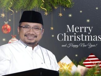 Menag Yaqut Cholil Qoumas mengucapkan Selamat Natal 2023. (kalderanews.com)