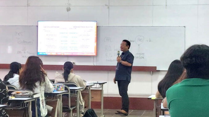 Unika Soegijapranata menghadirkan pengajar internasional dari Filipina. (dok.SCU)