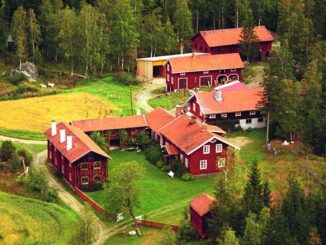 Warisan UNESCO, Decorated Farmhouses of Hälsingland di Swedia. (dok.unesco)