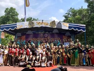 Festival budaya memperingati HUT ke-11 SMK Kesehatan Binatama. (dok.sekolah)