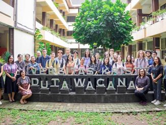 Mahasiswa Goshen College belajar bahasa Indonesia di Kampus UKDW Yogyakarta. (dok.ukdw)