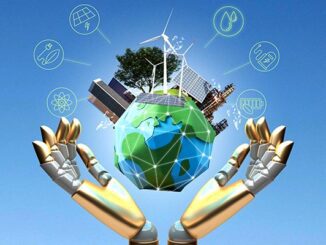 Penggunaan kecerdasan buatan alias artificial intelligence (AI) dalam isu perubahan iklim. (by freepik)