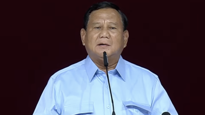 Calon Presiden (Capres) 2024, Prabowo Subianto
