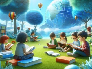 Ilustrasi: Anak-anak membaca buku. (kalderanews.com)