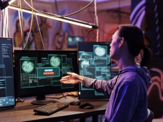 Peretasan jaringan komputer. (by freepik)