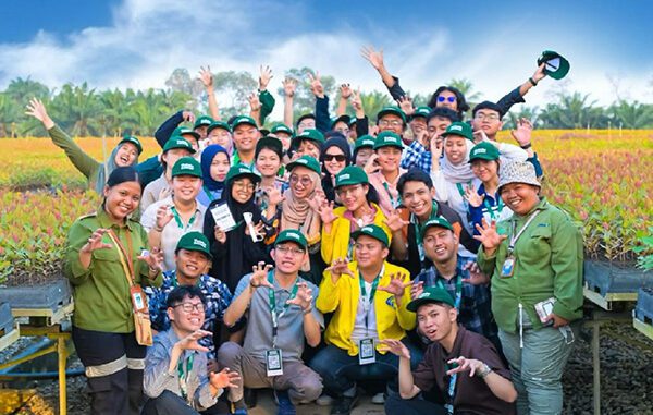Mahasiswa penerima beasiswa Teladan Tanoto Foundation. (dok.Tanoto Foundation)