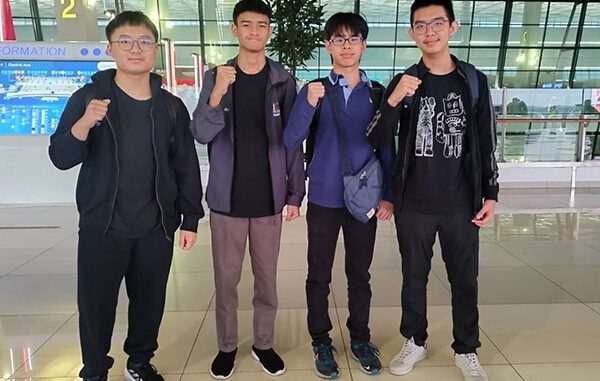 Tim Olimpiade Komputer Indonesia jelang keberangkatan menuju IOI di Mesir. (dok.puspresnas)