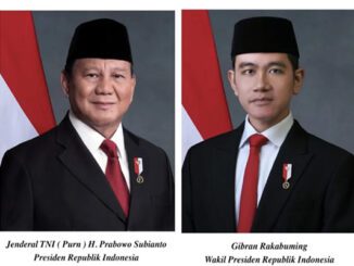 Foto resmi Presiden dan Wakil Presiden. (dok.setneg)