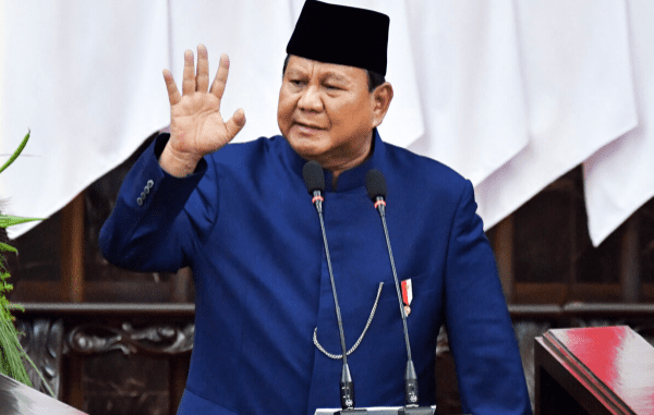 Prabowo Subianto Prabowo Subianto saat pelantikan presiden RI ke-8 (Ist),