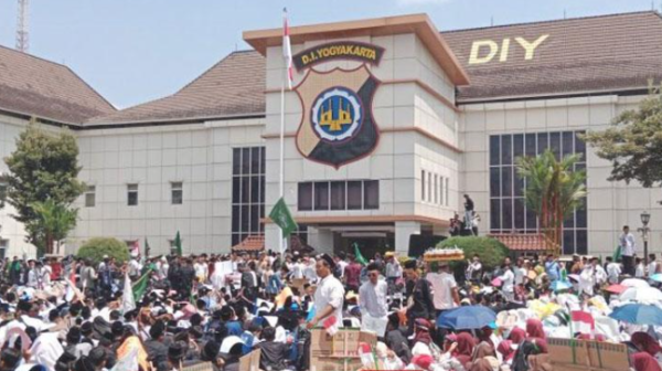 demo santri di DIY (Ist)