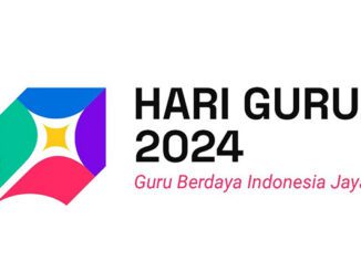 Logo Hari Guru 2024 di bawah kelola Kemenag. (dok.Kemenag)