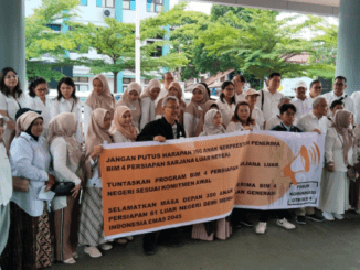 orang tua penerima beasiswa BIM angkatan 4 layangkan petisi (Ist).