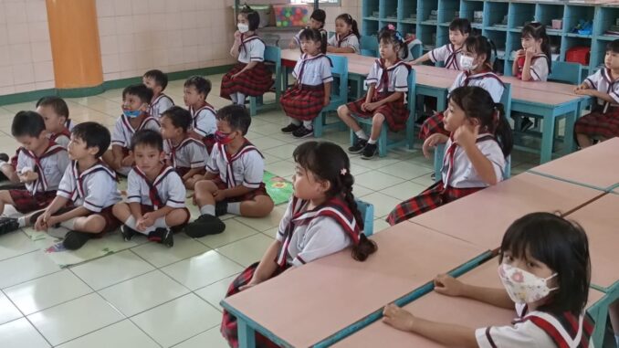Peserta didik TKA Santo Carolus