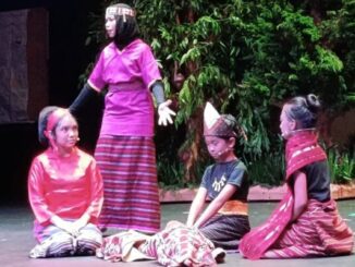 Playground of Nusa Nipa performance entitled "Ora: The Last Kingdom of Dragon" at Ciputra Artpreneur Jakarta on Saturday, February 15, 2025.