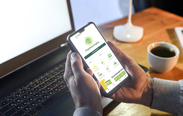 Aplikasi Pagadaian Digital. (Ist.)