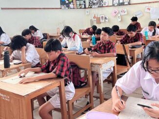 SMP Sint Carolus Bengkulu kembali melaksanakan AKM (Asesmen Kompetensi Minimum) Kelas