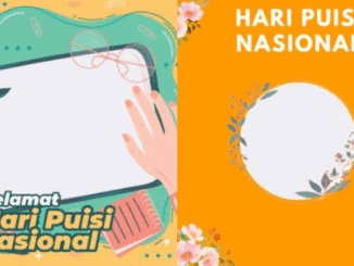 twibbon hari puisi nasional