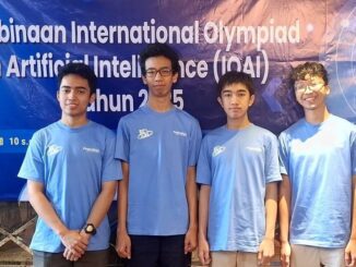 4 Siswa Wakil Indonesia di Olimpiade AI Internasional 2025. (dok.puspresnas)