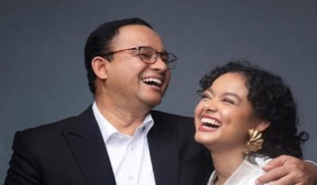 Anies Baswedan dan putrinya, Mutiara. (dok.pri)