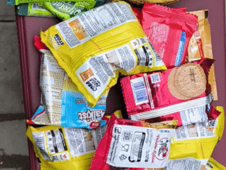 MBG berisi makanan ringan